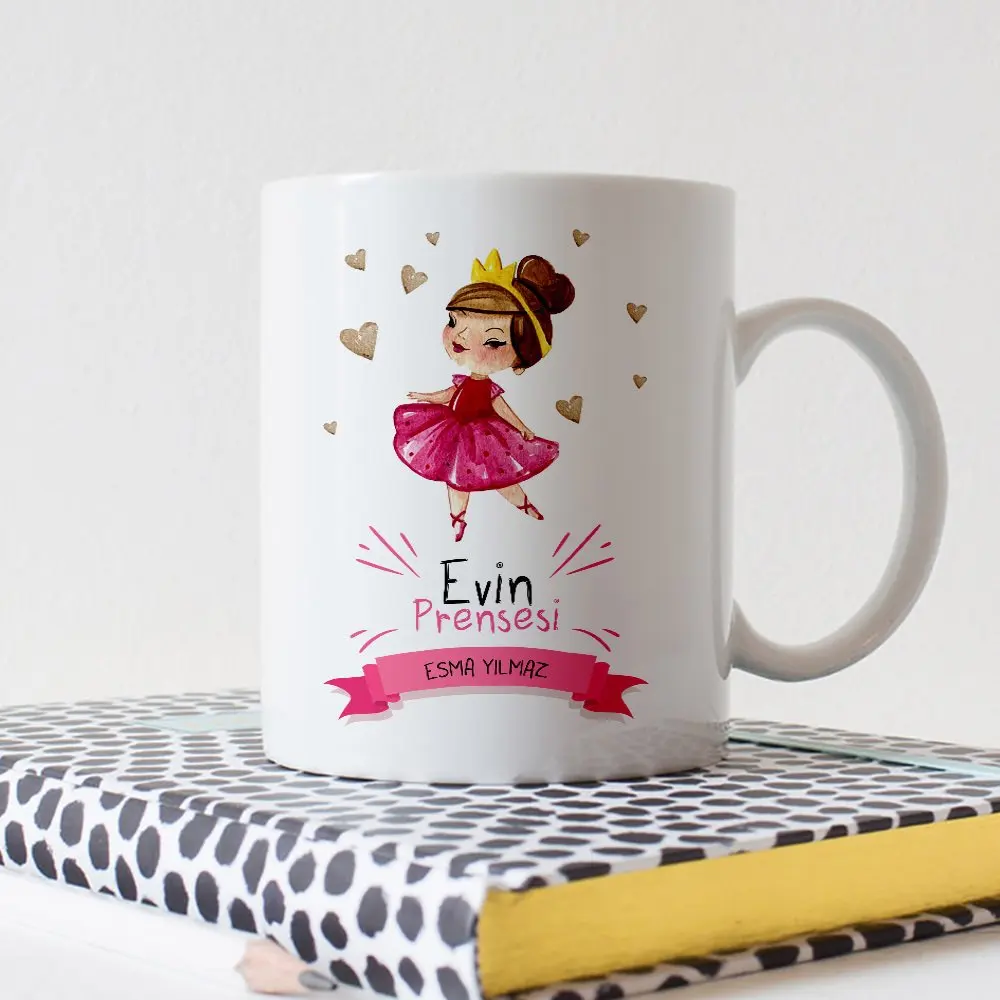 

Personalized House Princess White Mug Cup-2