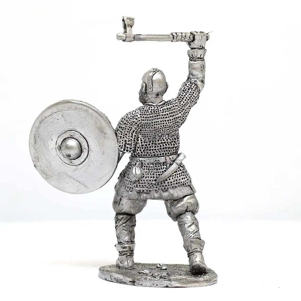 Русский воин 10 век - оловянный солдатик фигурка 54 мм Z63 | Дом и сад