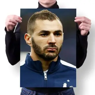 Плакат Бензема Карим Benzema Karim №1 А4 | Дом и сад