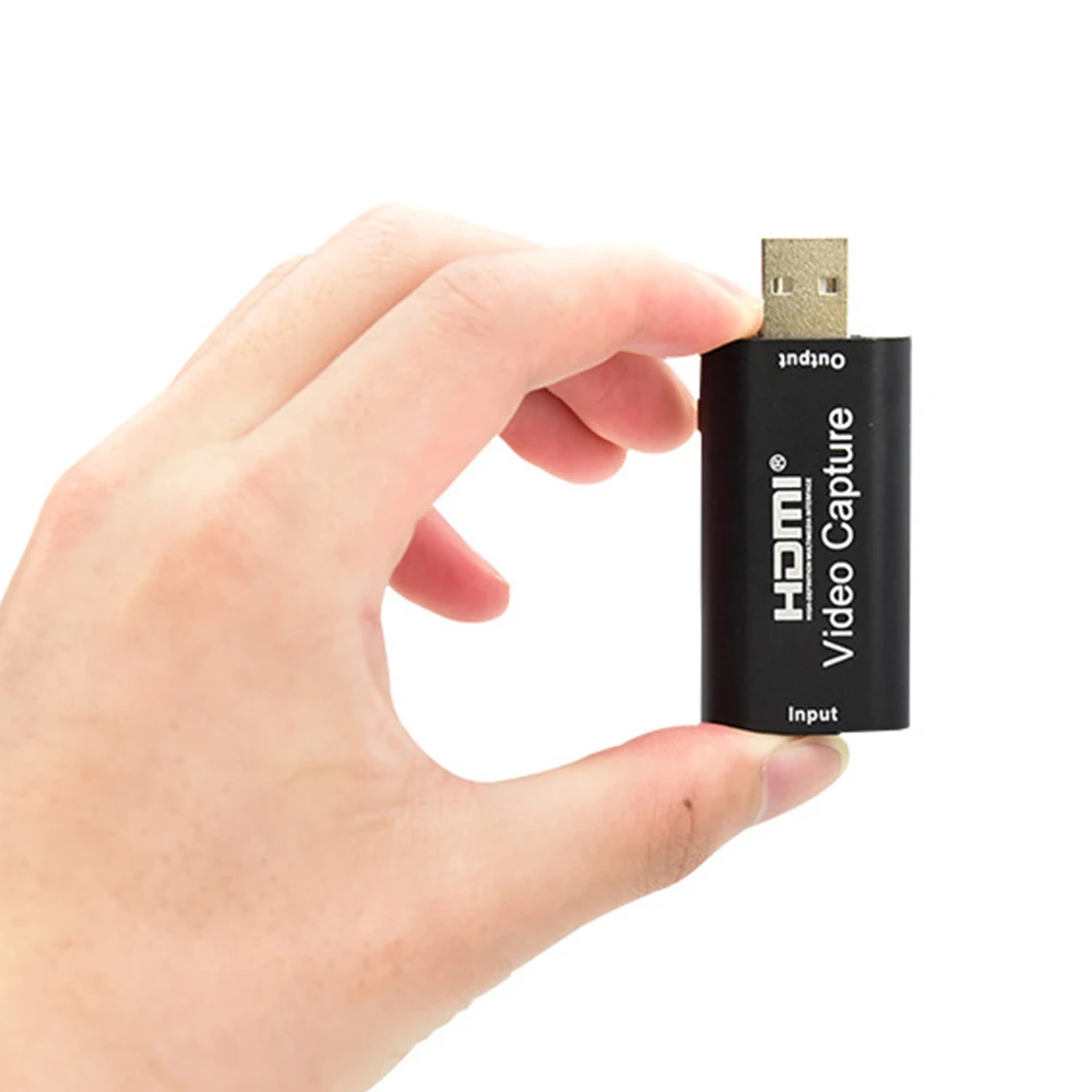 Плата захвата аудио и видео с HDMI на USB 1080p USB2.0 запись через DSLR видеокамеру Экшн