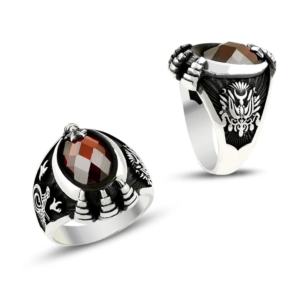 925 Silver Traditional Ottoman Rings for Men