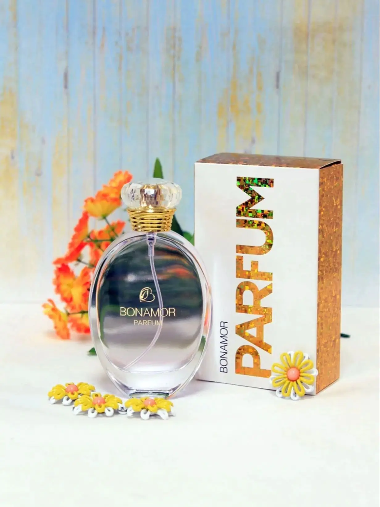 Духи BONAMOR Parfum 602 50мл 5 мл Лаура Laura цветочный нежный сладкий аромат для женщин