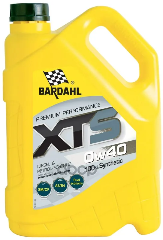Bardahl 0w40 Xts Sm/Cf 5l (St. Engine Oil) |