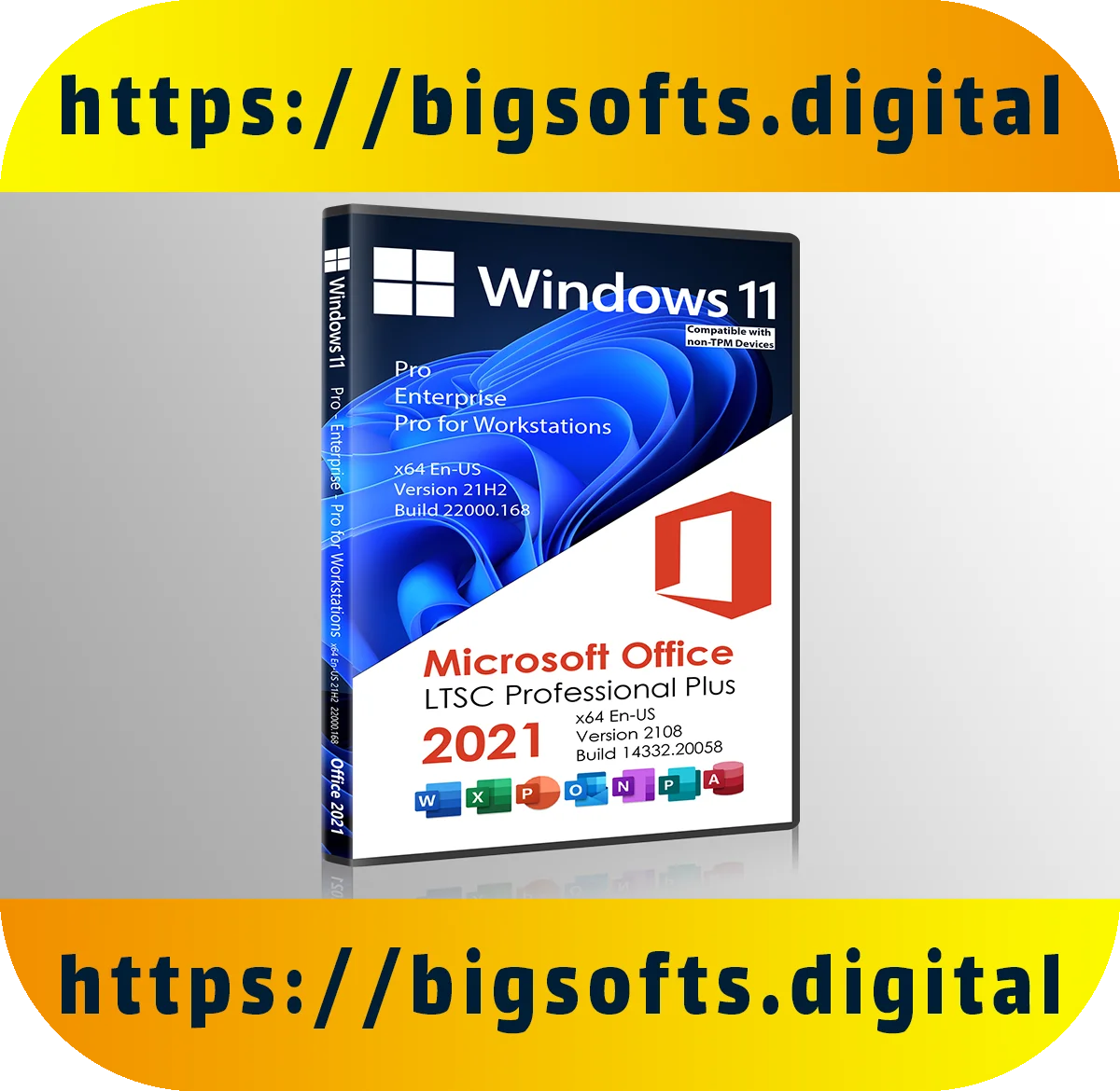 

{Windows 11 Pro + Office 2021 Pro Plus}