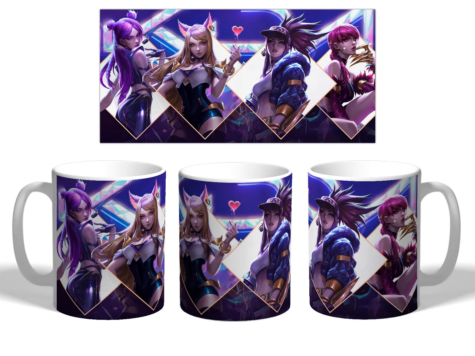 Кружка &quotK/DA (КДА Корея К-рор девушки гёрл-группа)&quot