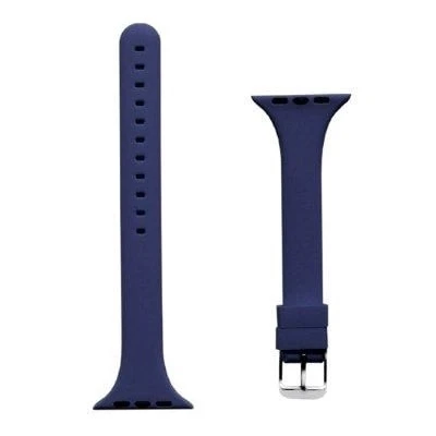Awei strap for Apple Watch 38 mm with metal clip slim blue 2 | Watchbands