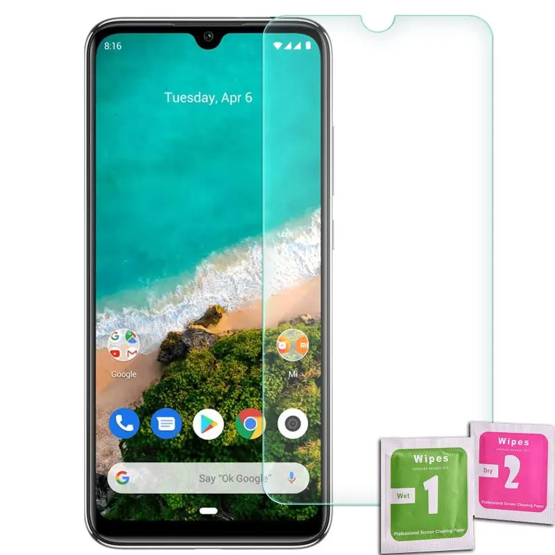 Закаленное стекло для защиты экрана XIAOMI MI A3 / CC9E Премиум-Качества 9H 0 33 мм |