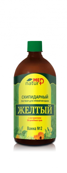 Скипидарный раствор Skipofit &amp quotЖелтый&amp quot для принятия ванн с экстрактами 38