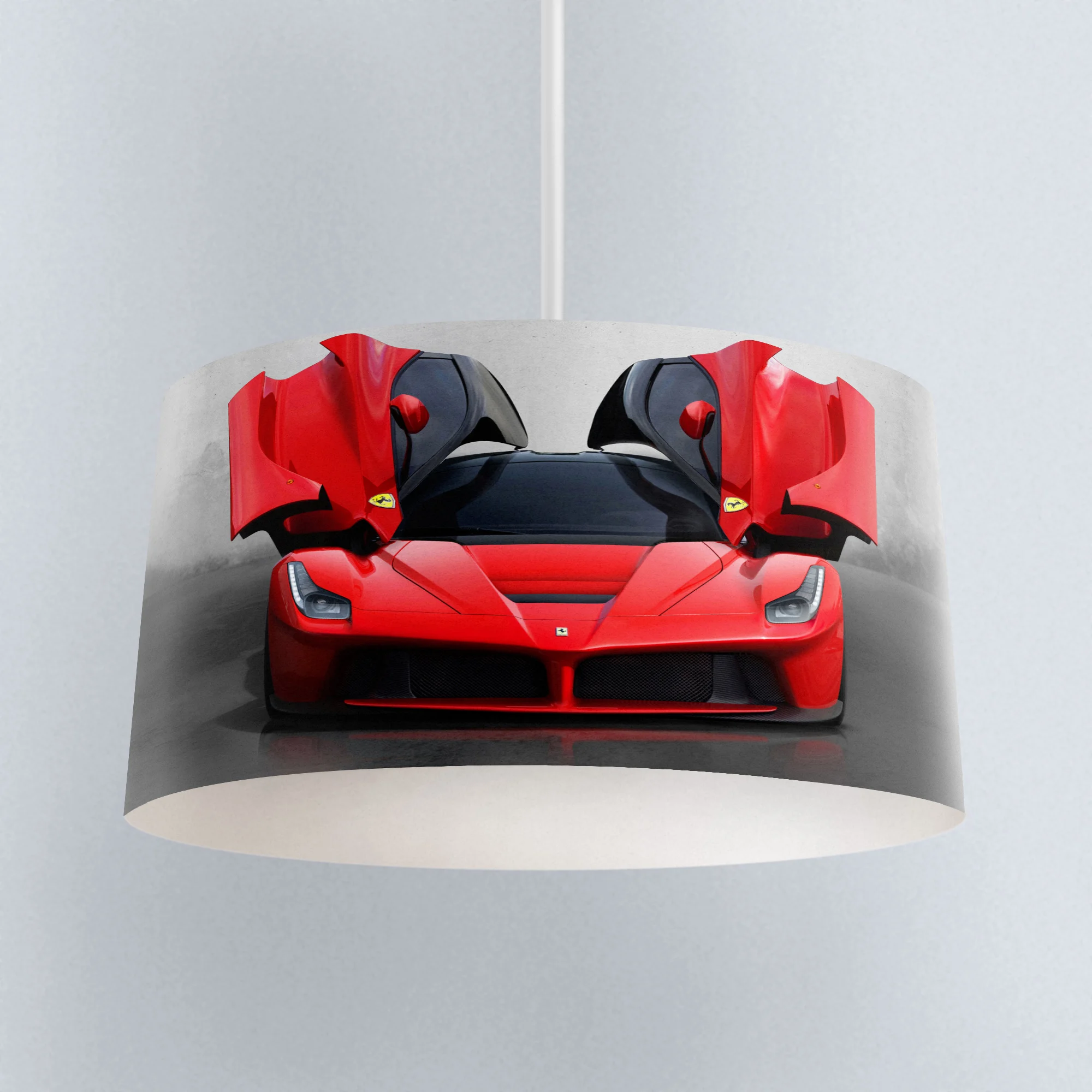 Еще Гонки Спортивная обувь с принтом в виде машинок из ткани дети люстра лампа