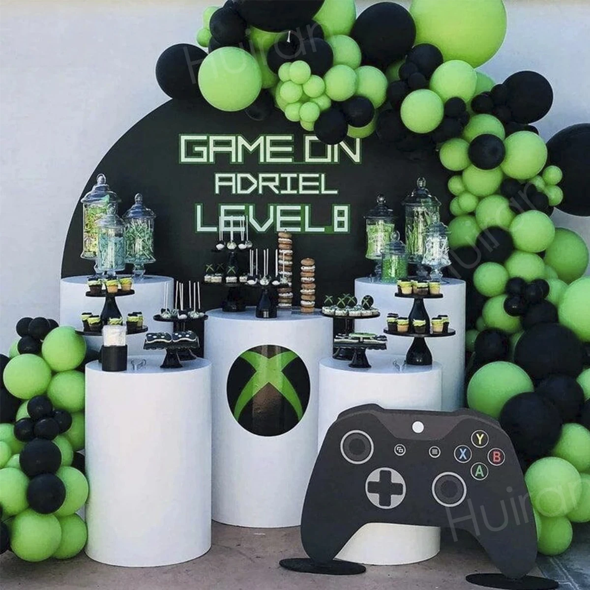 Wayfun Video Game Disposable Tableware Boy Birthday Party Supplies Toy On Foil Balloon Decoration Baby Shower | Дом и сад