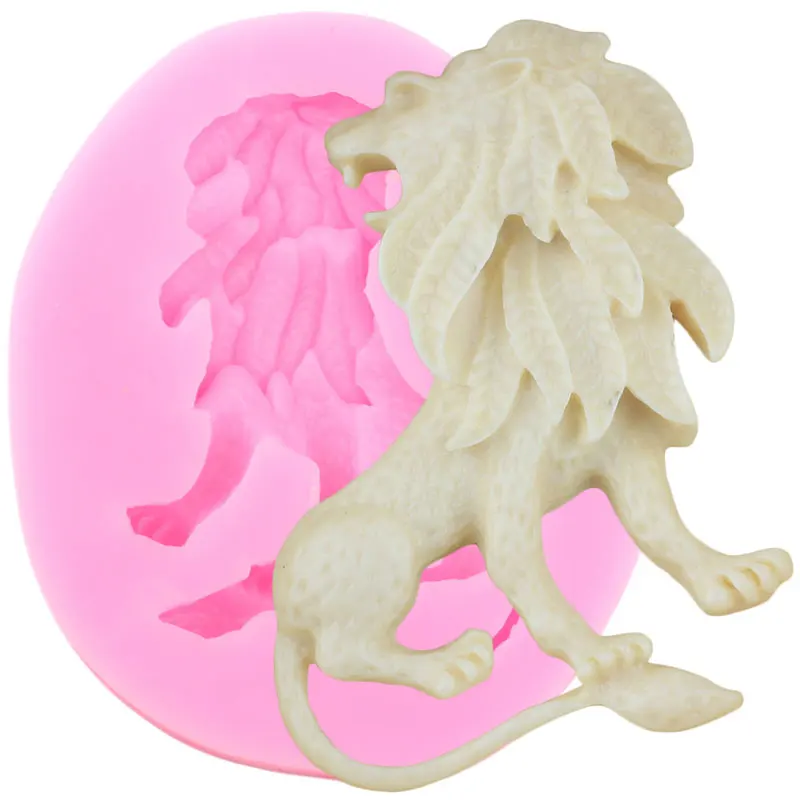 

Силиконовая форма в виде льва, капкейка, Топпер, конфет, шоколада