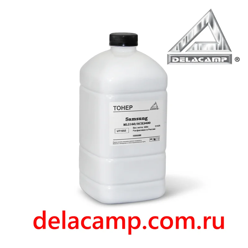 Тонер Delacamp UT15S2 бутылка 600гр Samsung Xerox 101 111 106R02773|Тонер| |