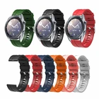 Силиконовые ремешки для часов Amazfit Bip GTR GTS, Huawei Watch 2, Galaxy Watch 42 мм, Active 2, 44 мм, 40 мм, 20 мм