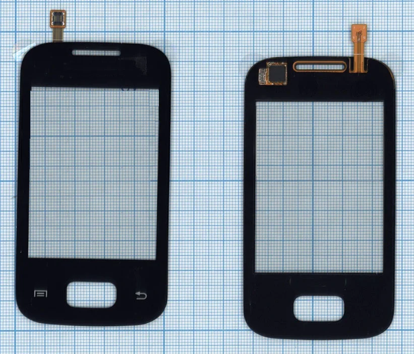 Сенсорное стекло (тачскрин) для Samsung Galaxy Pocket GT-S5300 черное | Мобильные телефоны и