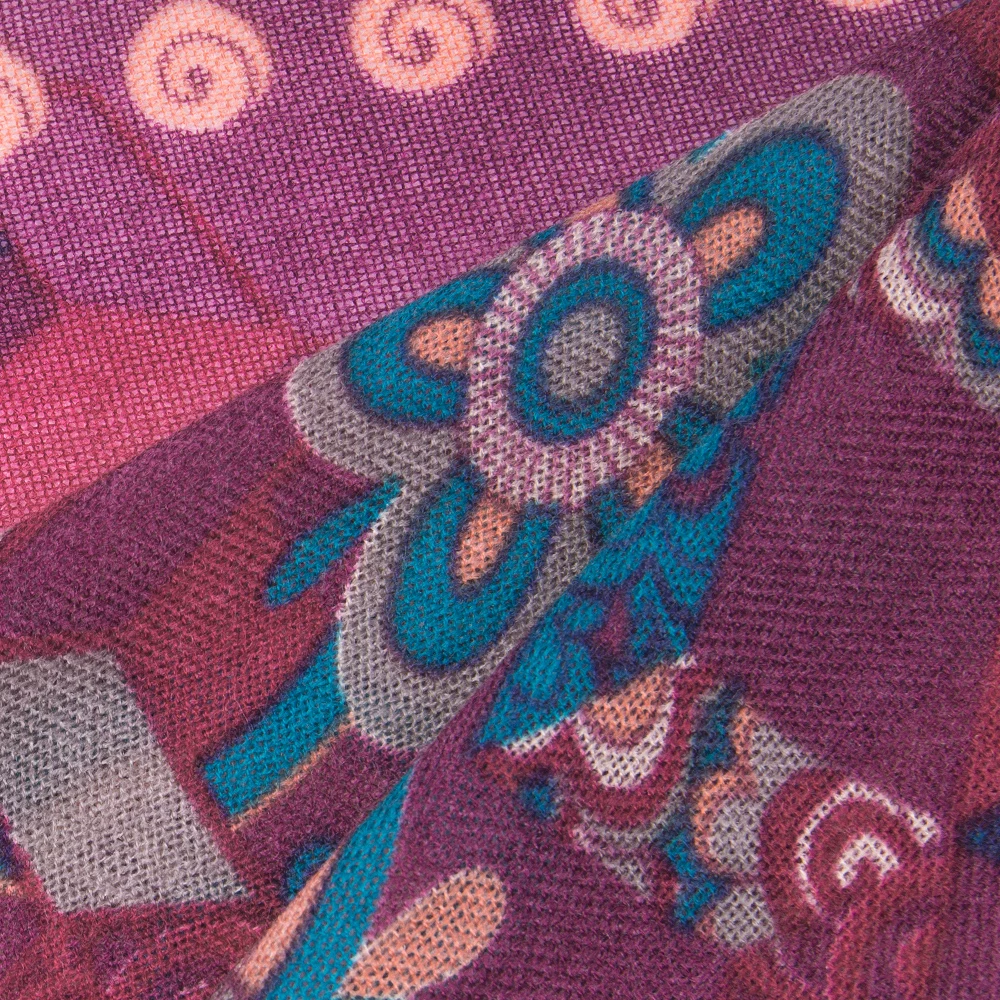 Палантин женский текстильный акриловый шарф размер 70х180 см