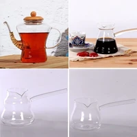 glass coffee pots herbal teapot turkish coffee maker gas electric stove espresso brewer kitchen 3 size 4 model