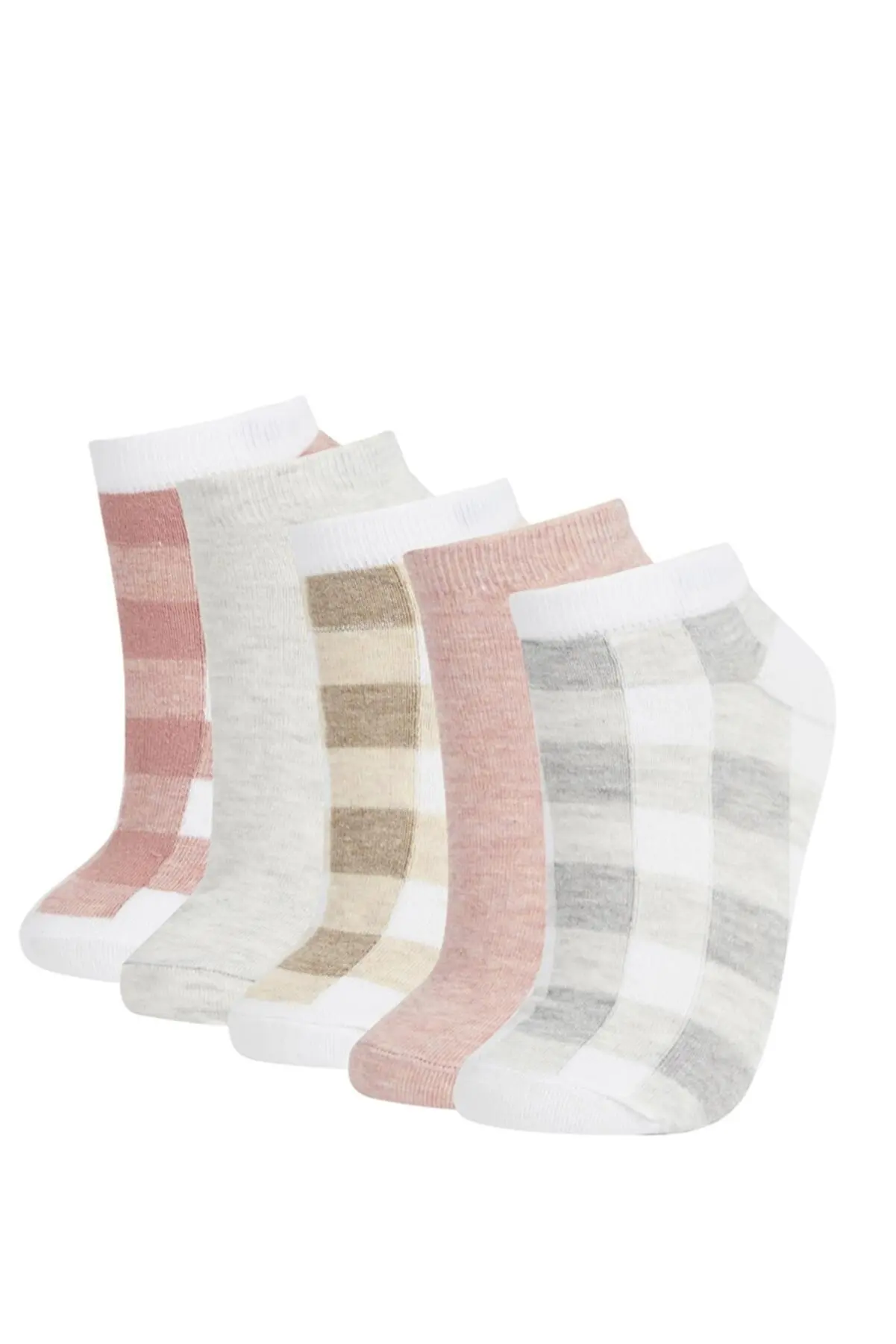 

Women's Cotton Colored 5-Pack Short Socks