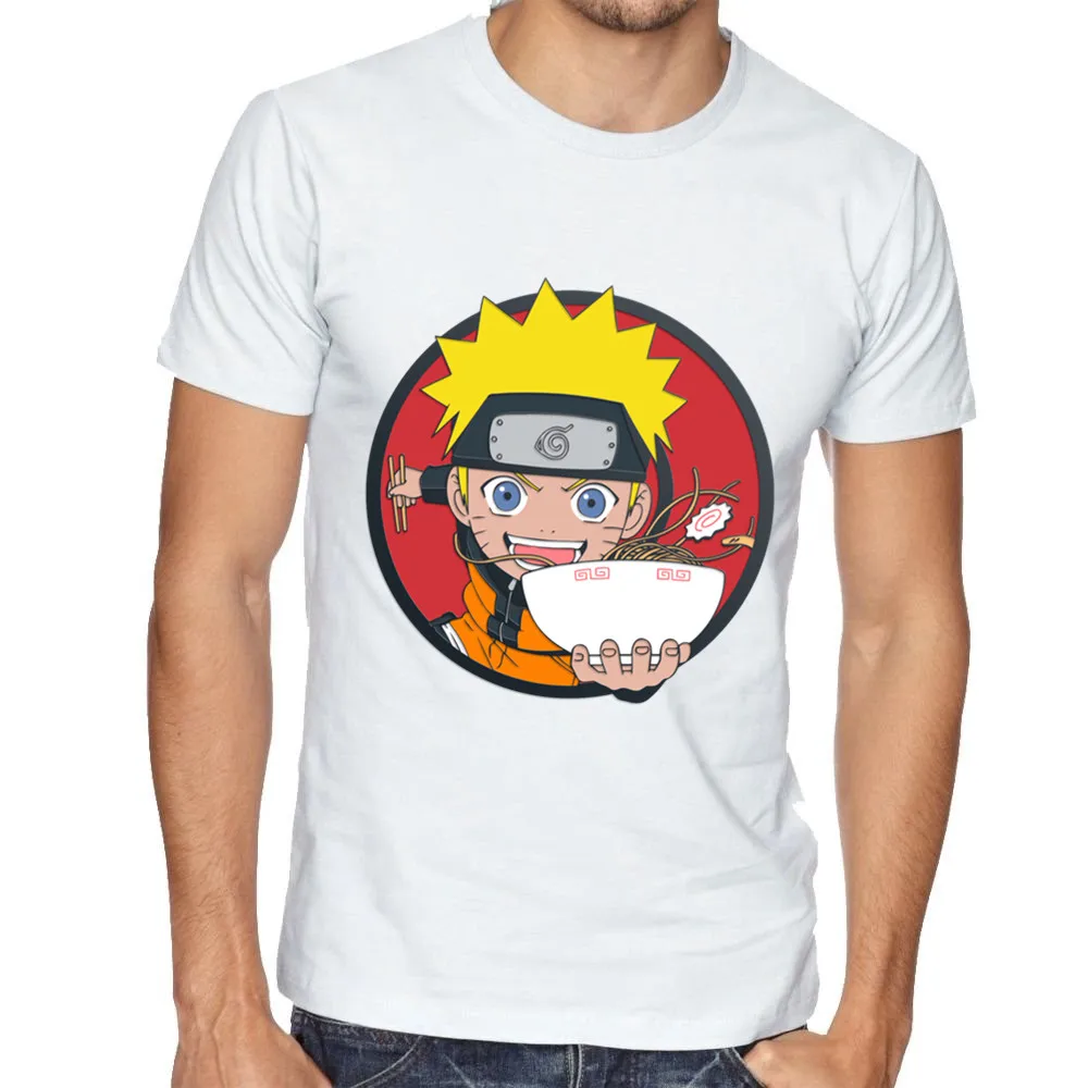 

2021 Summer Weekend Graphic T Shirt Quick Drying O-Neck Loose Tee Naruto Love Ramen Funny Print Harajuku Oversized T Shirt Men