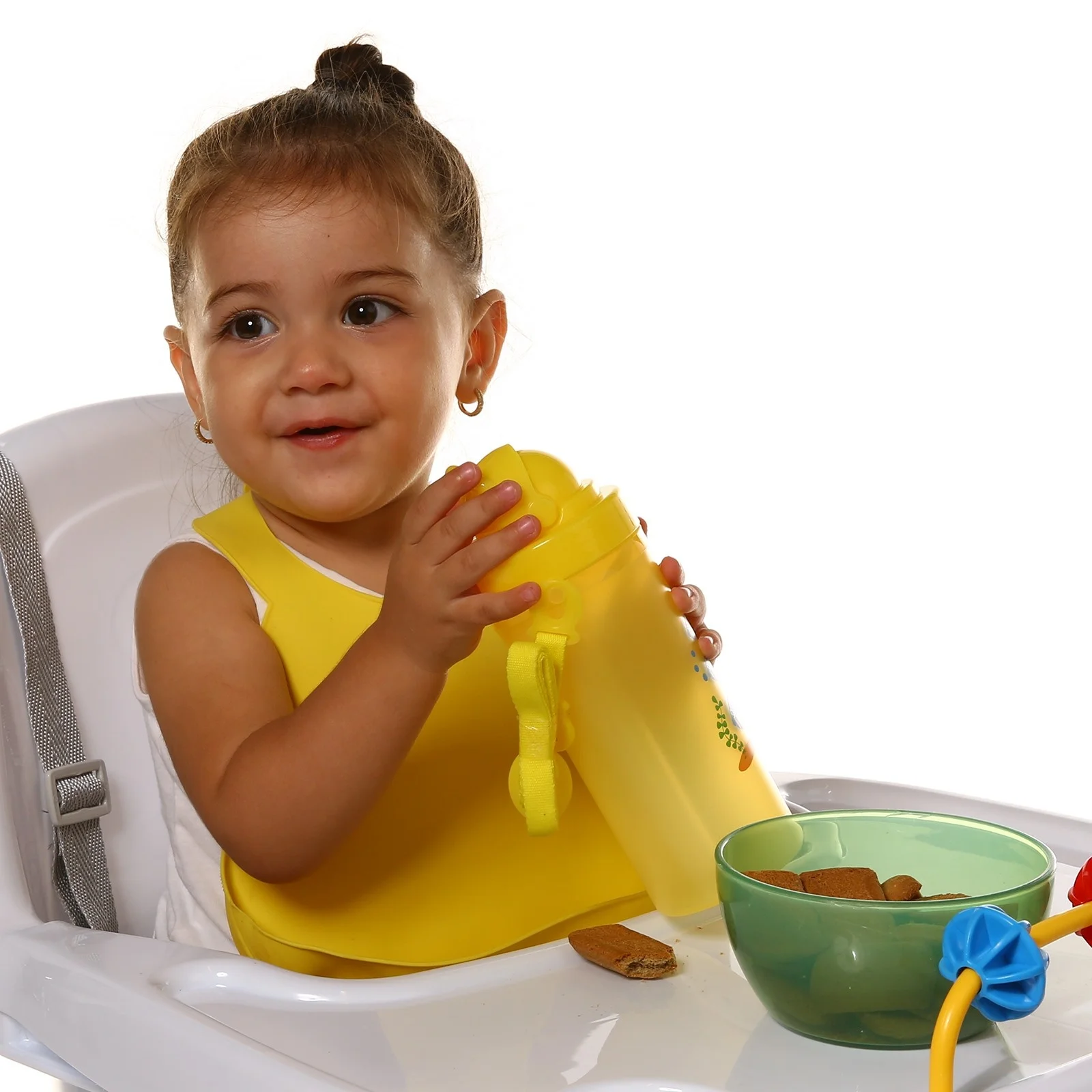 Ebebek baby & me силиконовый нагрудник с шейным ремешком|Аксессуары| |