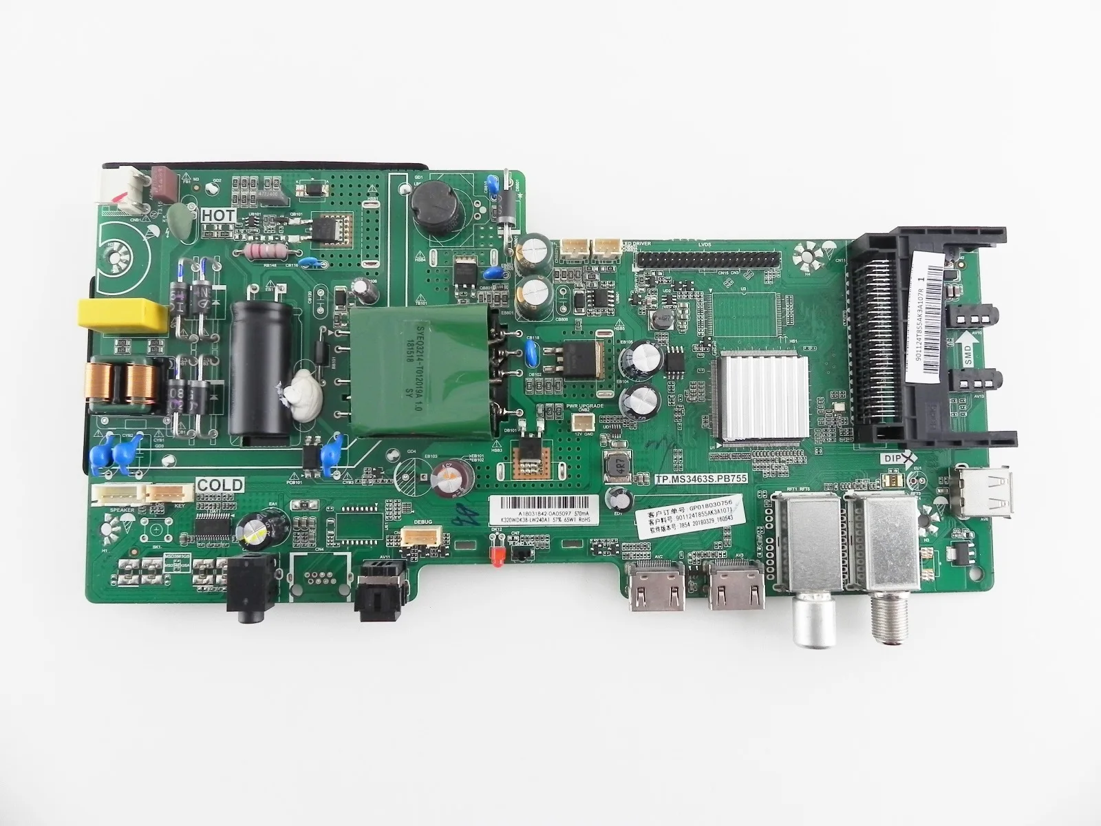 Philips 32PHS4012/12 32&quot TV Main Board материнская плата TP.MS3463S.PB755 | Компьютеры и офис