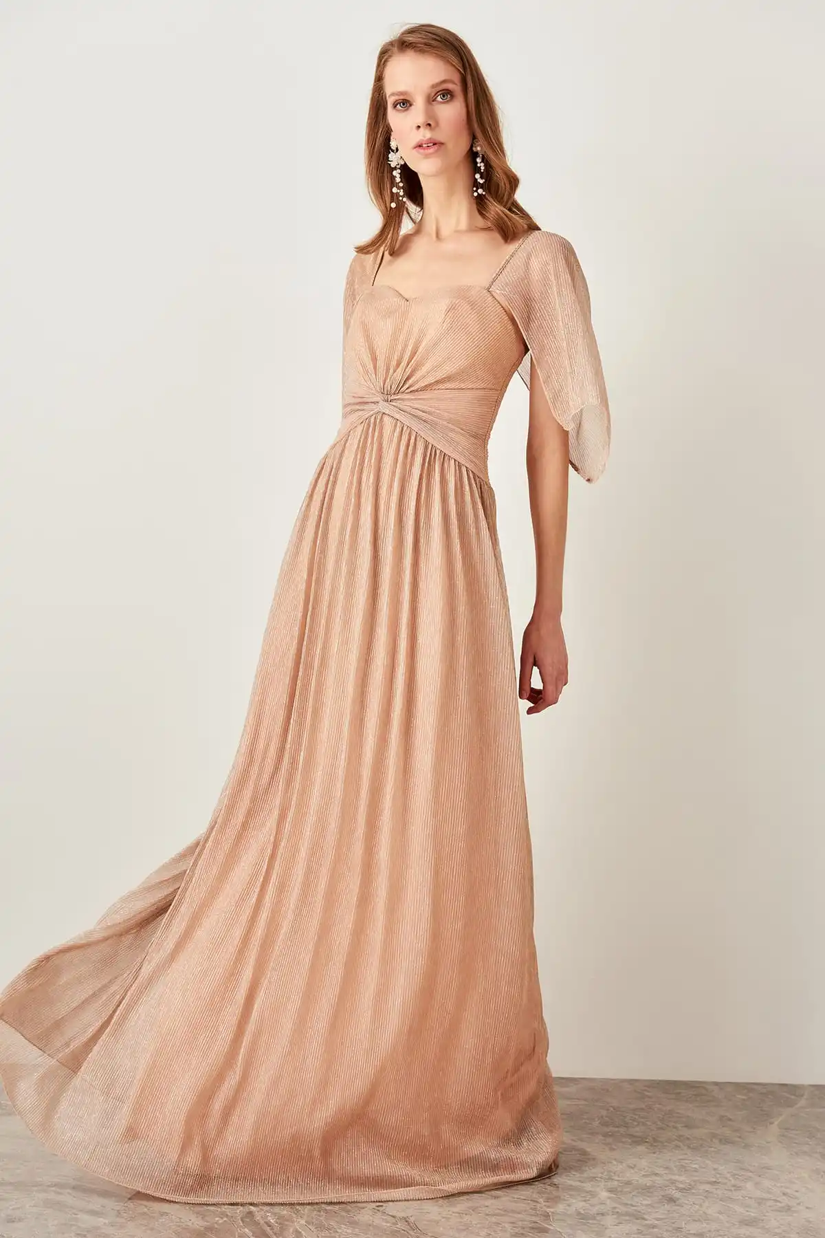 Trendyol Shir детальное вечернее платье TPRSS19VF0017|Вечерние платья| |