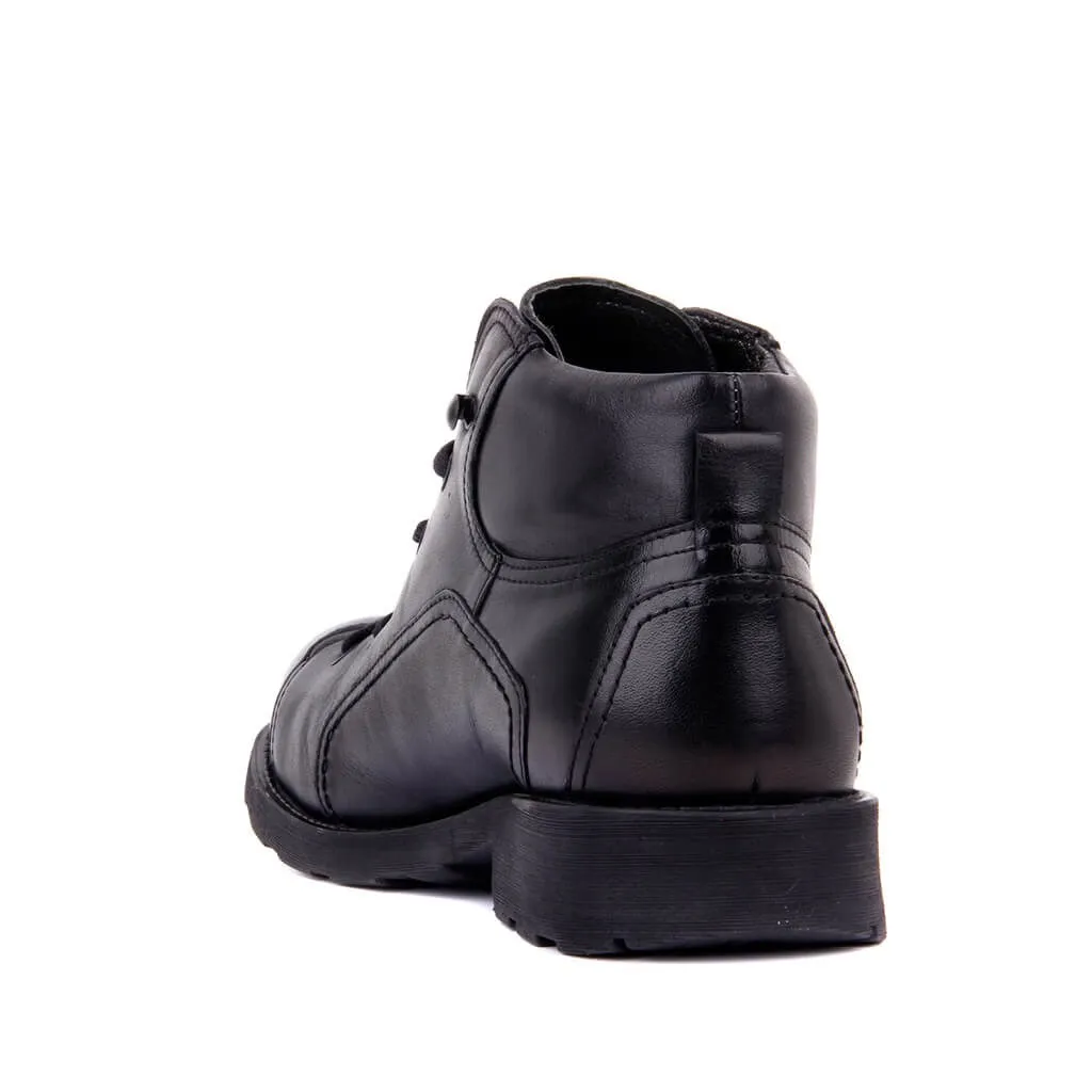 Sail-Lakers/черные кожаные мужские ботинки на шнуровке | Обувь