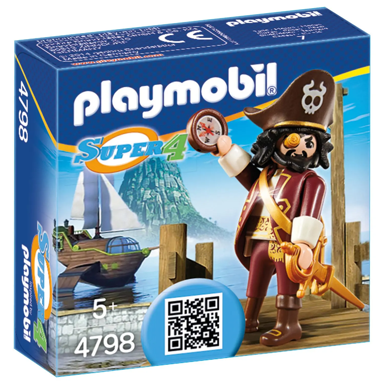 Супер набор Playmobil Акулья борода|Блочные конструкторы| |