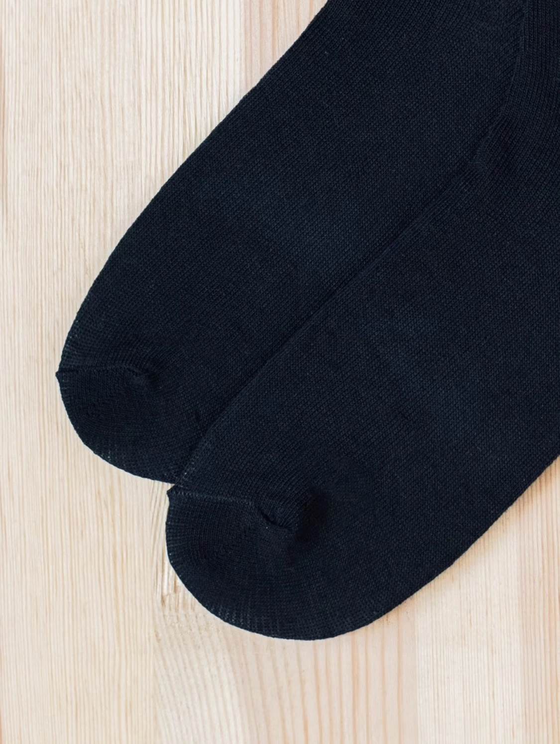 Носки мужские хлопок 100% черные гладкие классические длинные на каждый день 1 пара