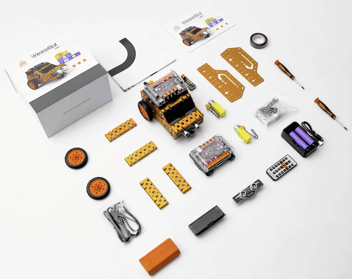 Программируемый конструктор робот WeeeMake WeeeBot 3-in-1 STEM Robot Kit |
