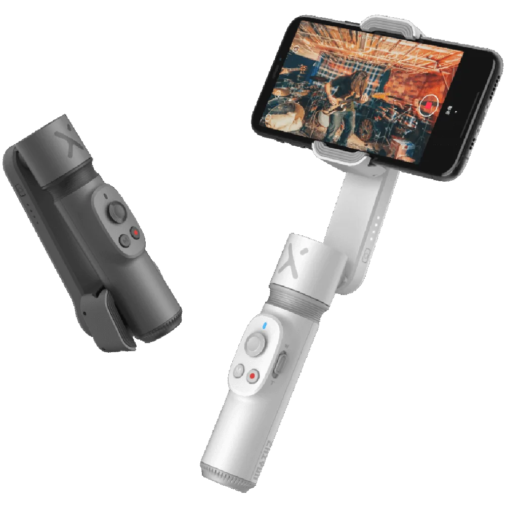 Zhiyun Smooth X Smooth-X 2-осевой шарнирный стабилизатор для смартфона iPhone 11 Pro XS XR 8Plus 8 Samsung S10