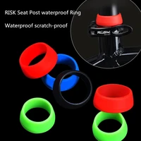 1Pc Silicone Bike SeatPost Rubber Ring Dust Cover Waterproof Cycling Mountain Road Bike Seat post Protective Ring