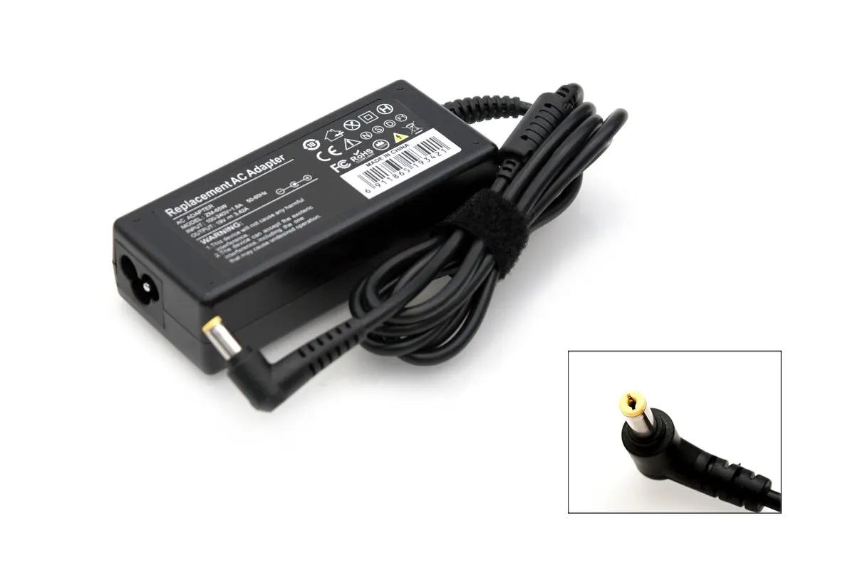 Блок питания для ноутбука eMachines D720 с сетевым кабелем | Адаптеры ноутбуков