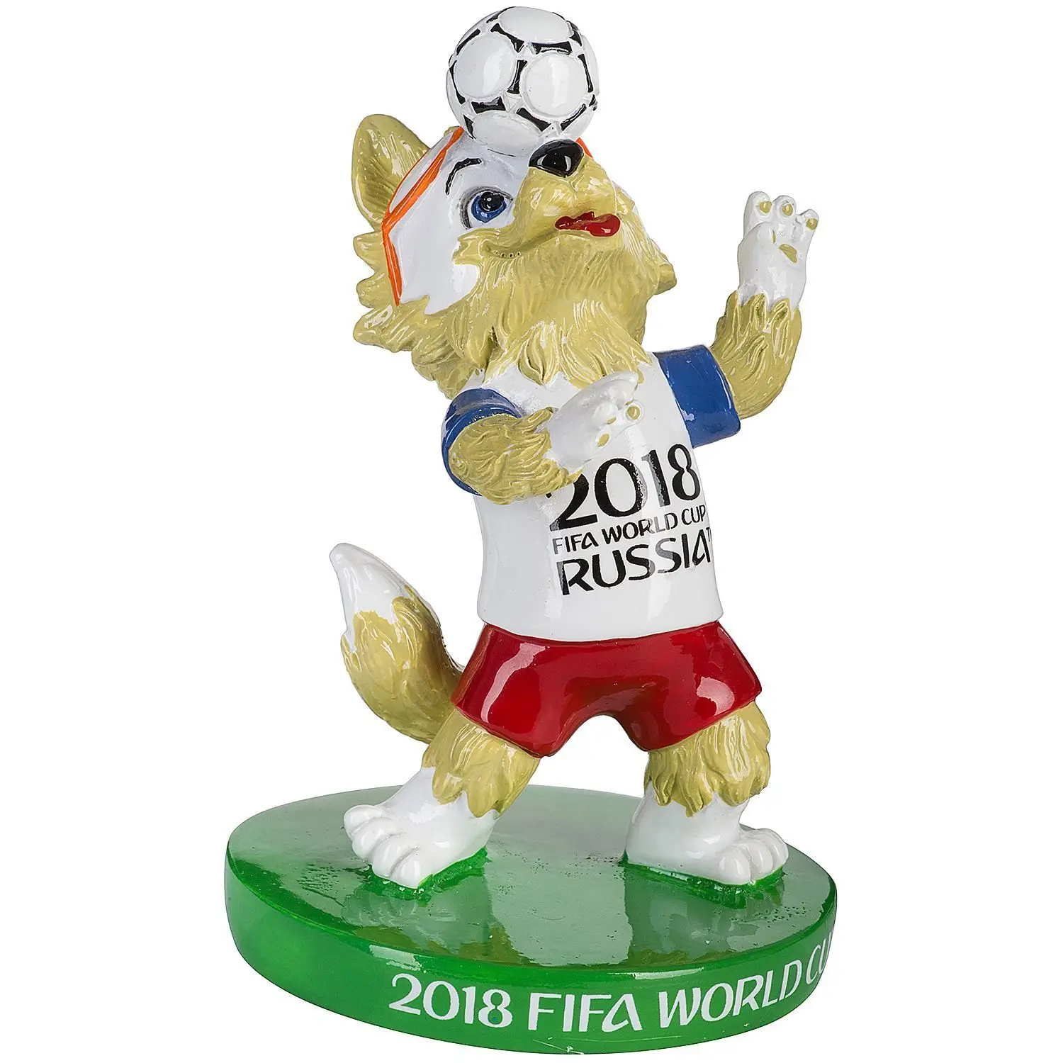 Набор фигурок из полистоуна - 4 шт Забивака 8 5 см FIFA World Cup Russia 2018 | Спорт и