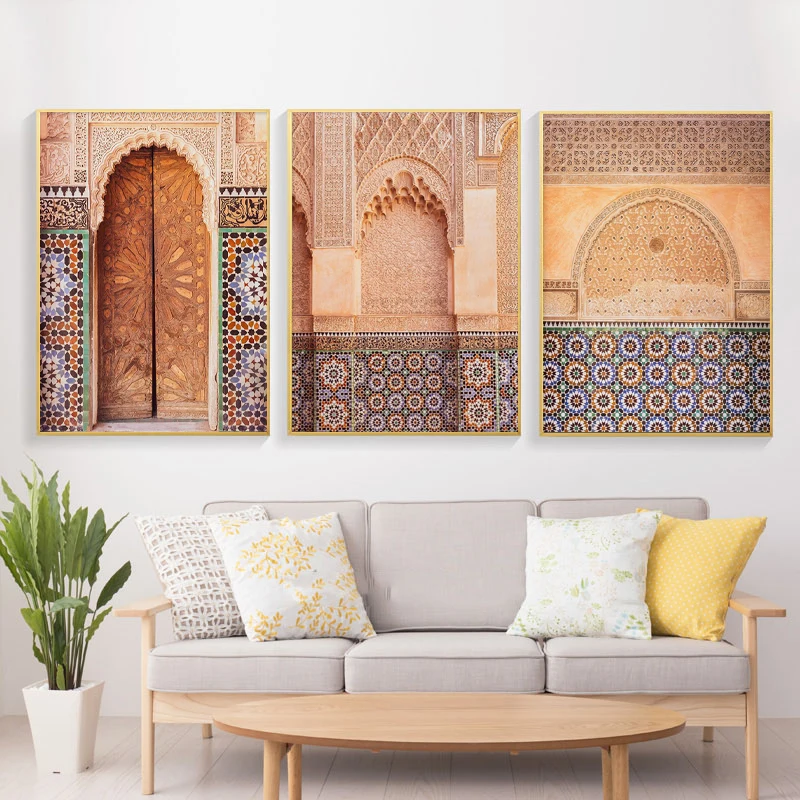 Мусульманские туристические фотографии плакаты и принты марокканская настенная