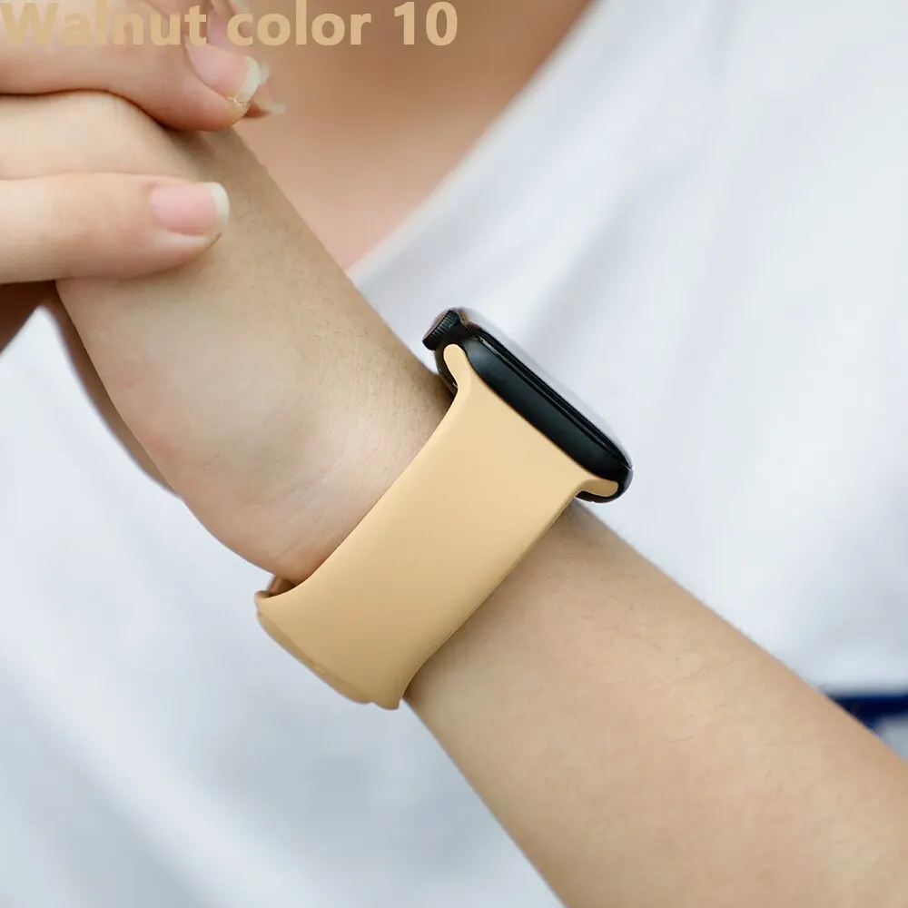 Силиконовые часы Apple Watch Kordon kaylan 38 мм 40 42 44 1 | 2 3 4 5|Ремешки для часов|