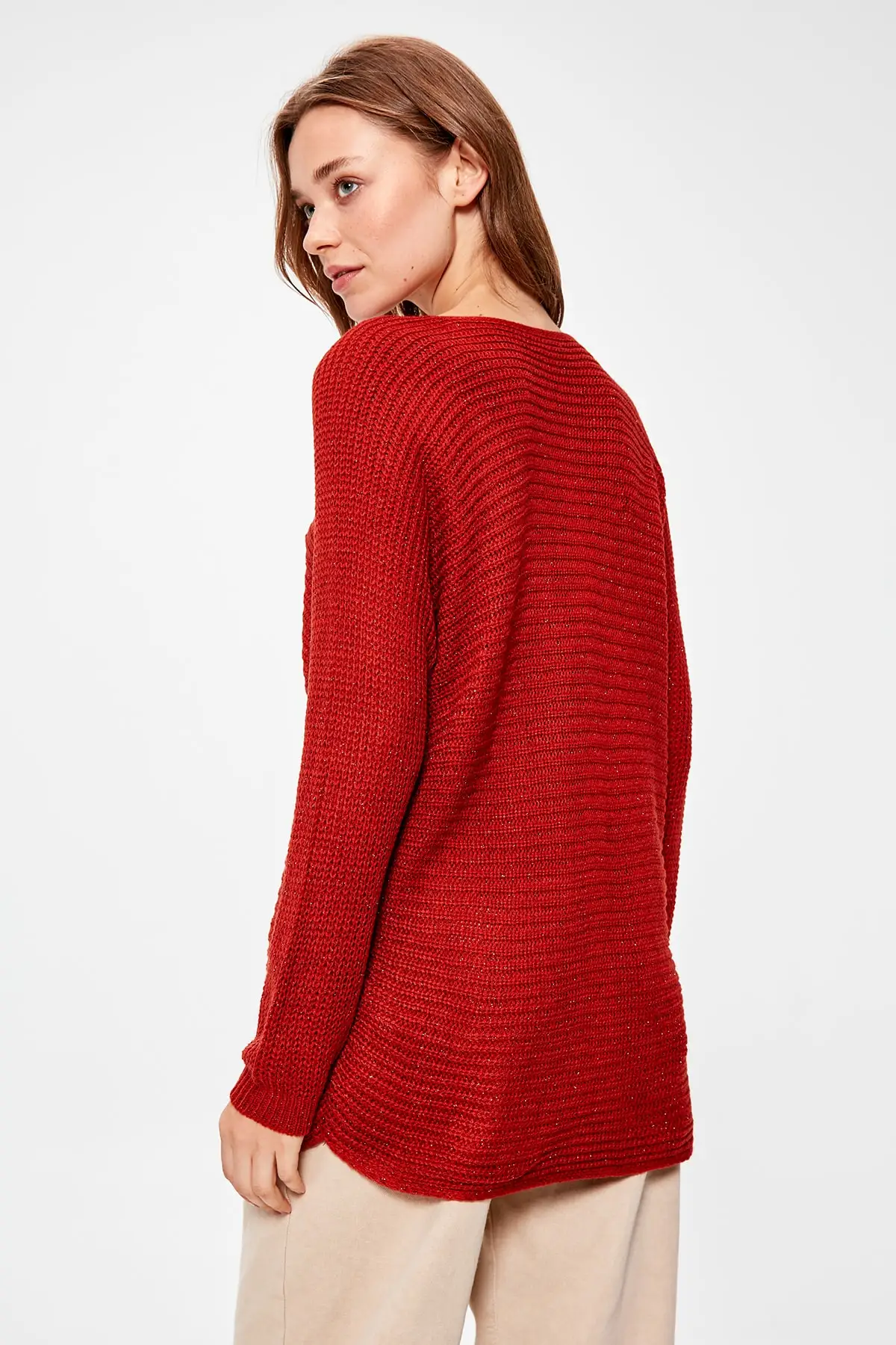 Trendyol свитер с корицей TWOAW20KZ0570| |