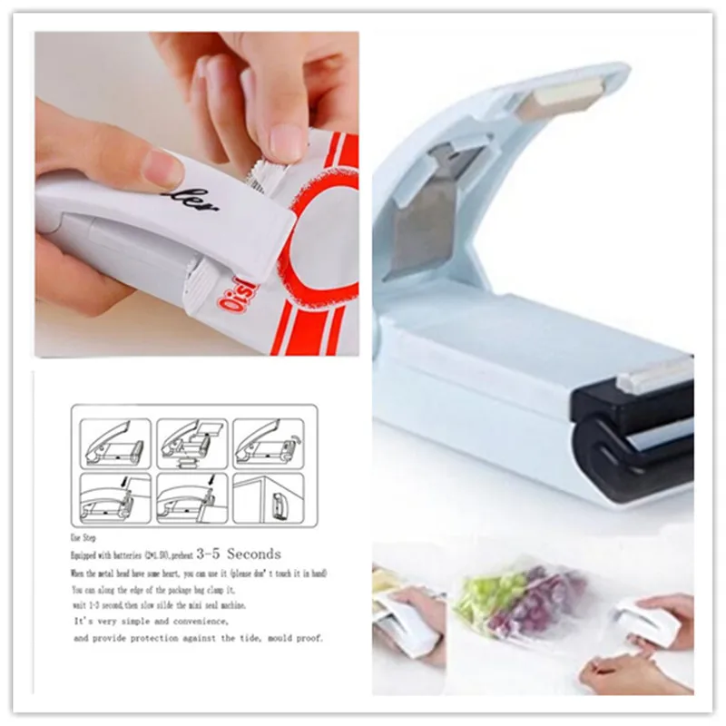 Портативная мини термоусадочная машина для ручного запечатывания небольшая