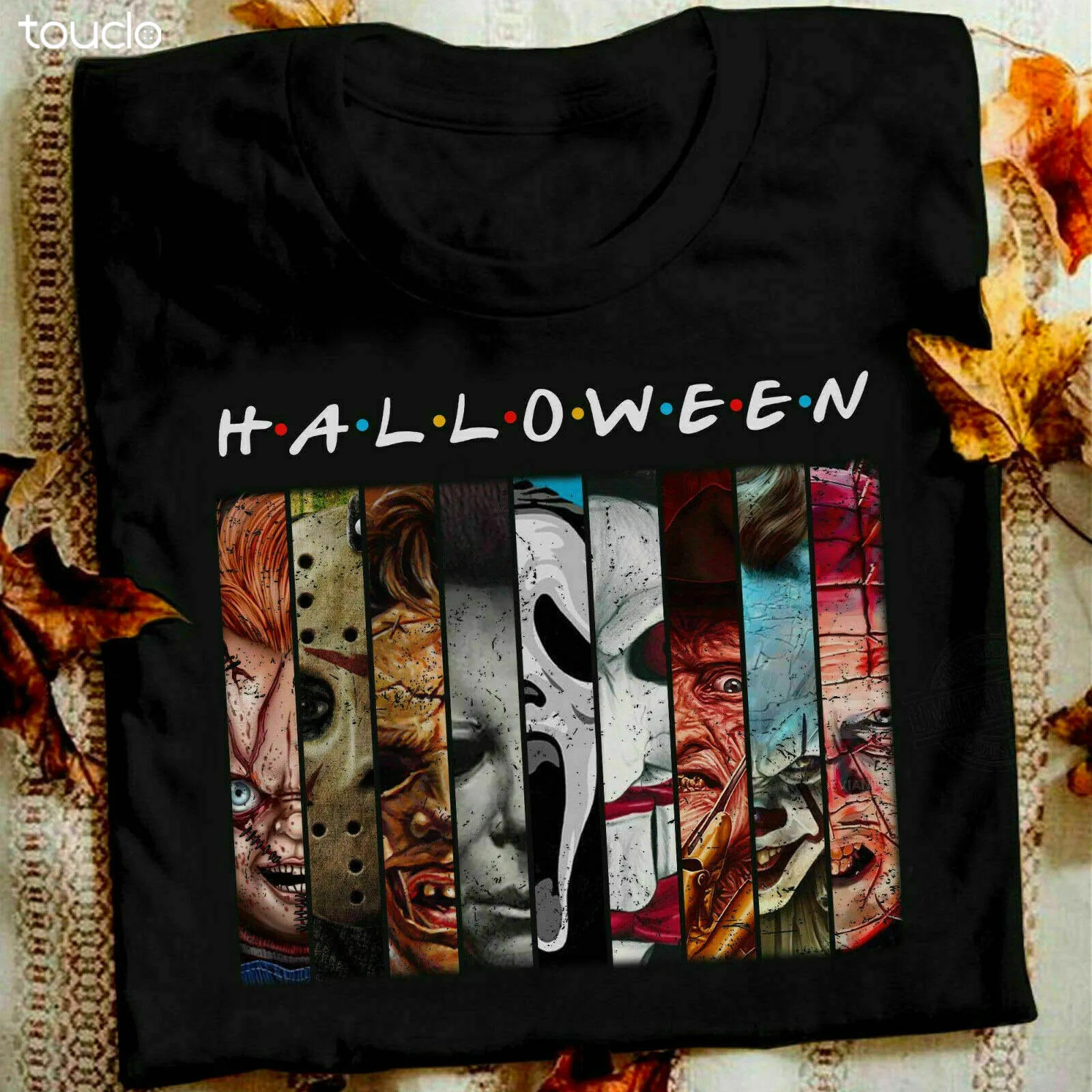 

Friends Halloween Horror Funny Gift T-Shirt - Halloween Shirt
