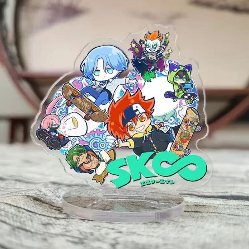 

Anime SK8 the Infinity SK EIGHT REKI MIYA Langa Cosplay Acrylic Stand Figure Model Toy Cute Desk Decor Standing Sign Fans Gift
