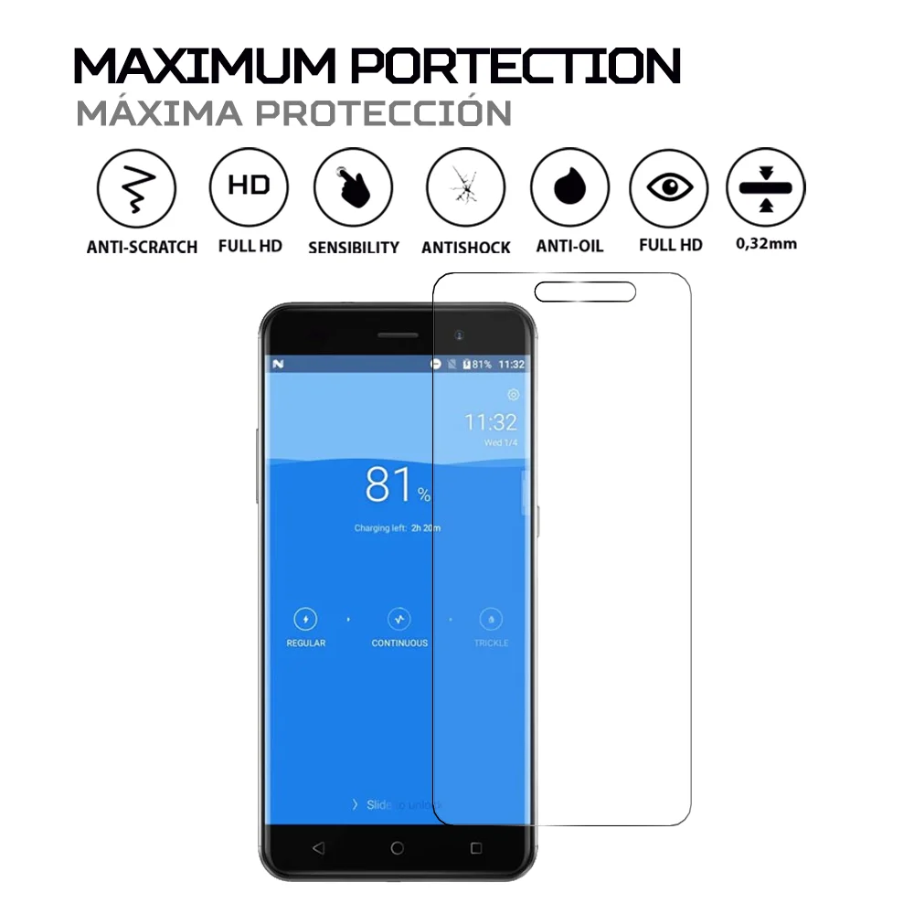 Экран протектор Анти-шок Анти-Царапины анти-ударная пленка для совместим с Innjoo Fire