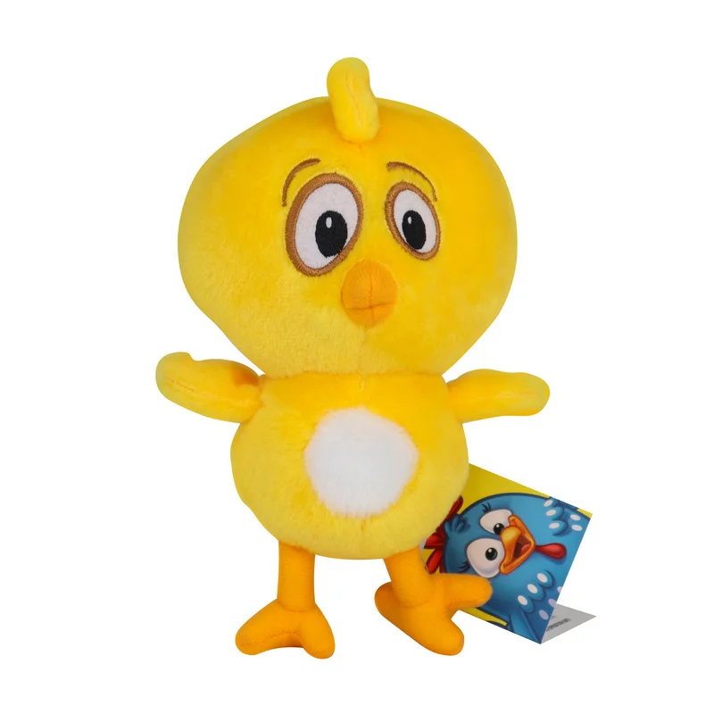 Фото Комбо 2 Оригинальные Плюшевые игрушки Galinha Pintadinha Gallina Pintadita Lottie Dottie цыпленка + маленькая желтая цыпленка №3