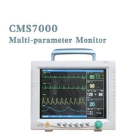 contec cms7000 12 1 tft color lcd 6 parameter medical machine spo2 heart rate patient monitor