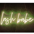 Индивидуальные светодиодные неоновые вывески для салона красоты, магазина красоты, бизнес-знаки, Настенный декор для спальни