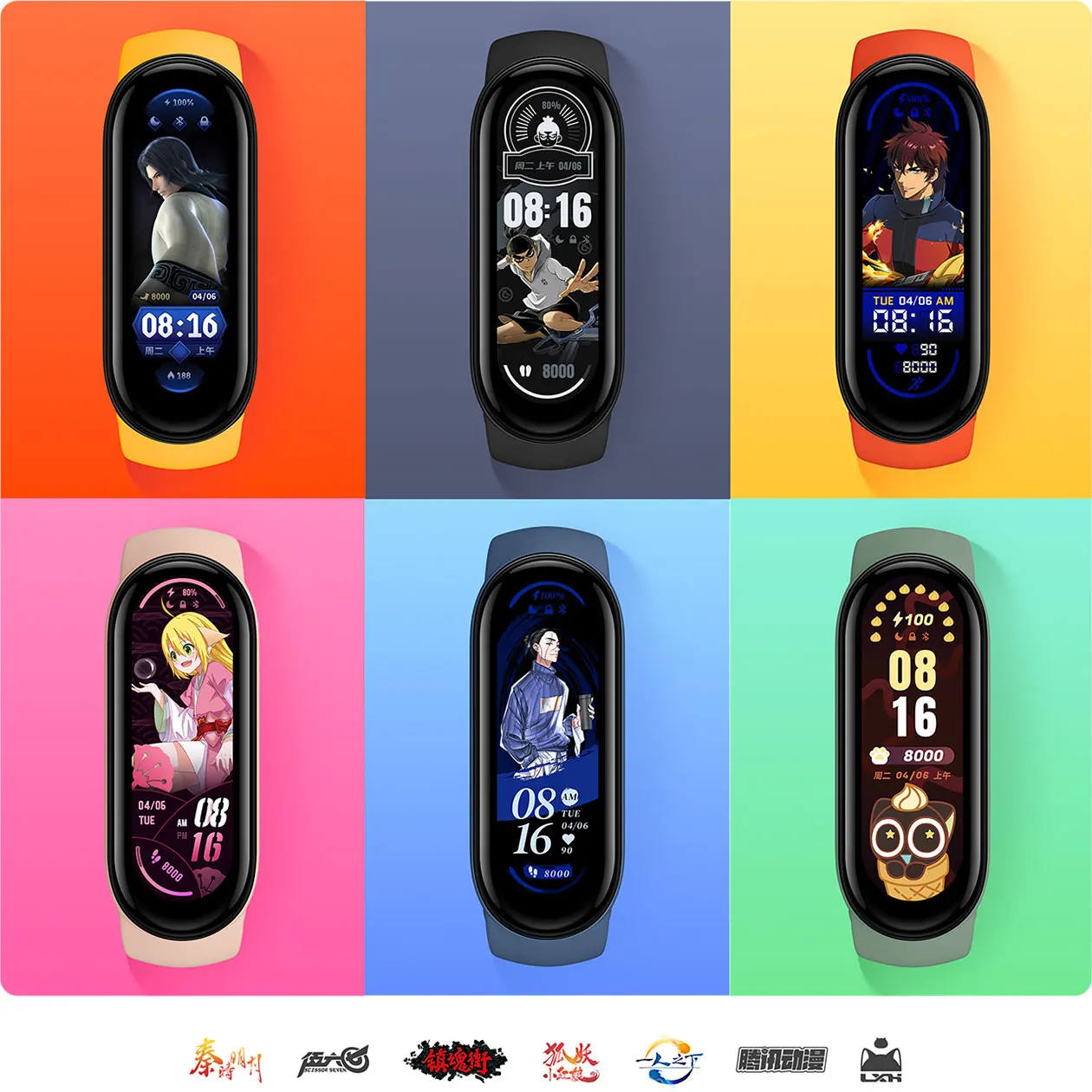 Умный Браслет Xiaomi Mi Band 6 смарт браслет 1 56 &quotAMOLED цветной экран Спортивный