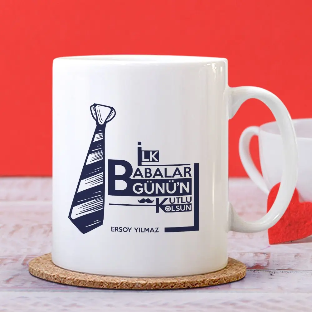 

Персонализированные первые родители Счастливый дизайн белая кружка чашка-2