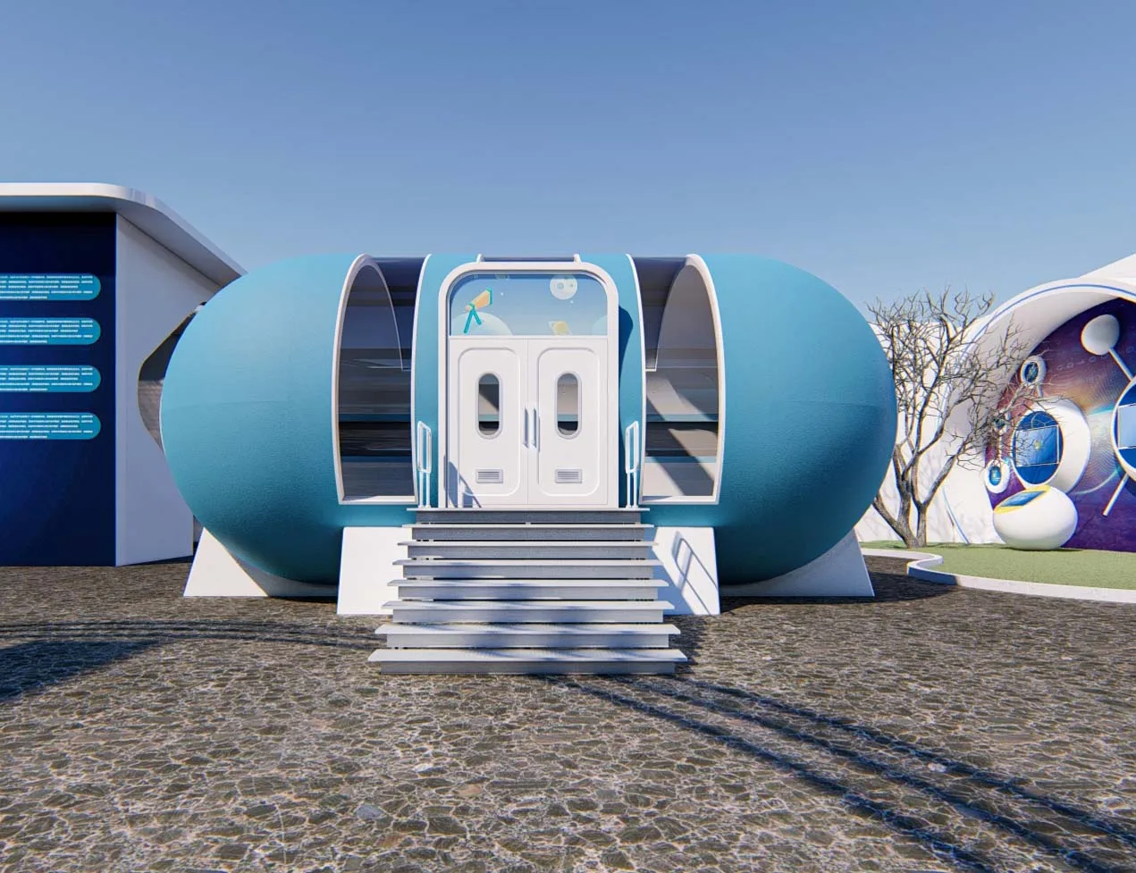 Dome House-building an prefab and assembly house （51.3 square meters） | Summerhouses