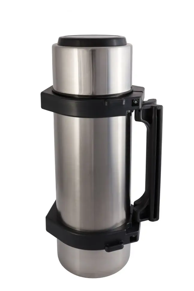 Термос АМЕТ 1с56/1с55 Турист для напитков со складными ручками | Дом и сад