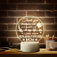 surprised night light gift for daddy mommy personalized birthday holiday present fancy lighting family bedroom decorative lamp