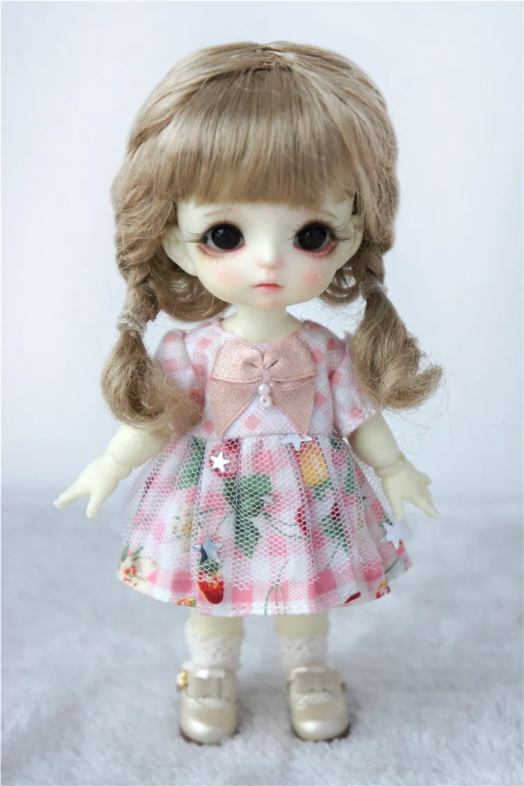 JD571 модная BJD синтетическая парик для куклы мохеровый кукол 1/12 1/8 1/6 Размер 4-5