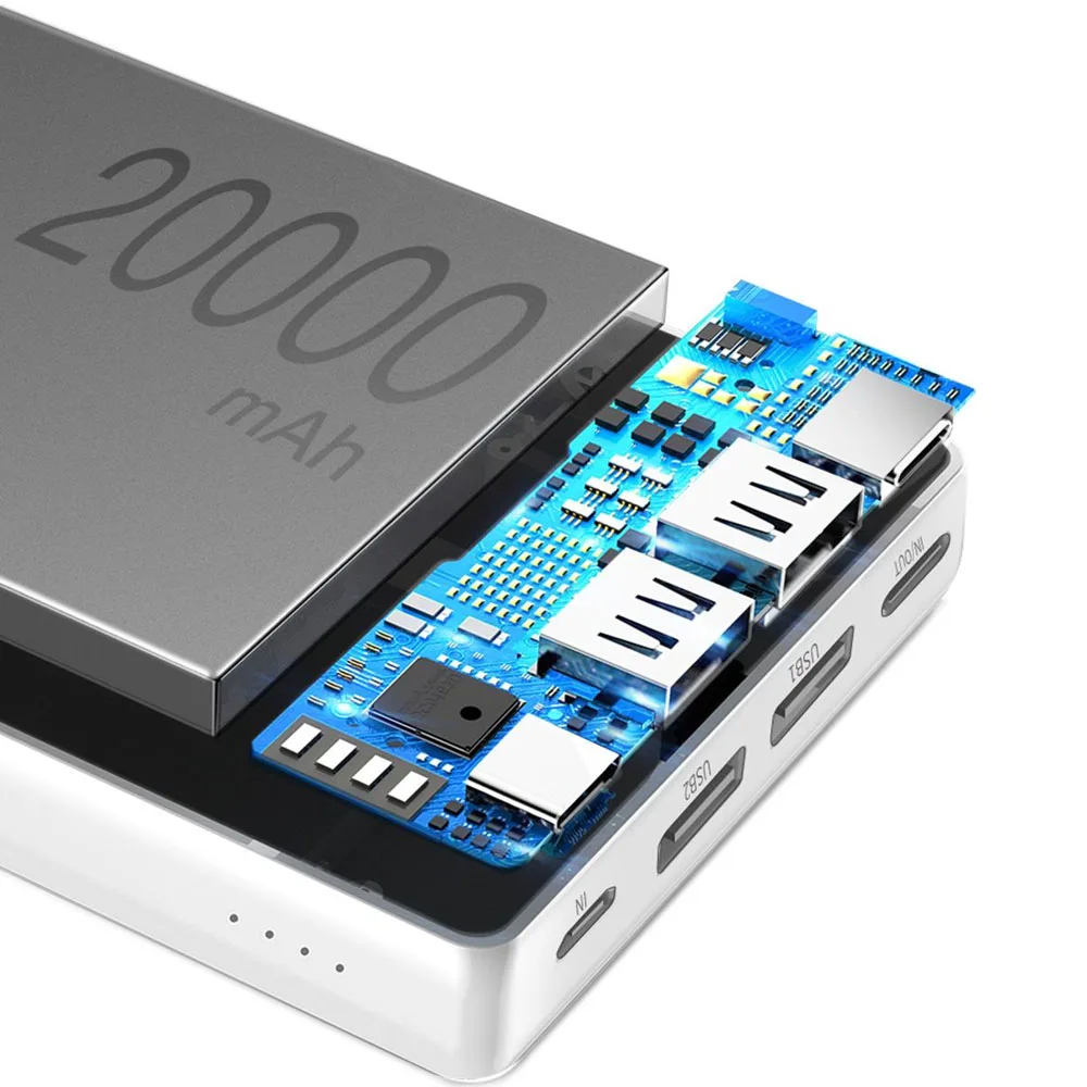 Портативное зарядное устройство Baseus Mini JA Fast charge power bank 3A 20000mAh | Мобильные телефоны